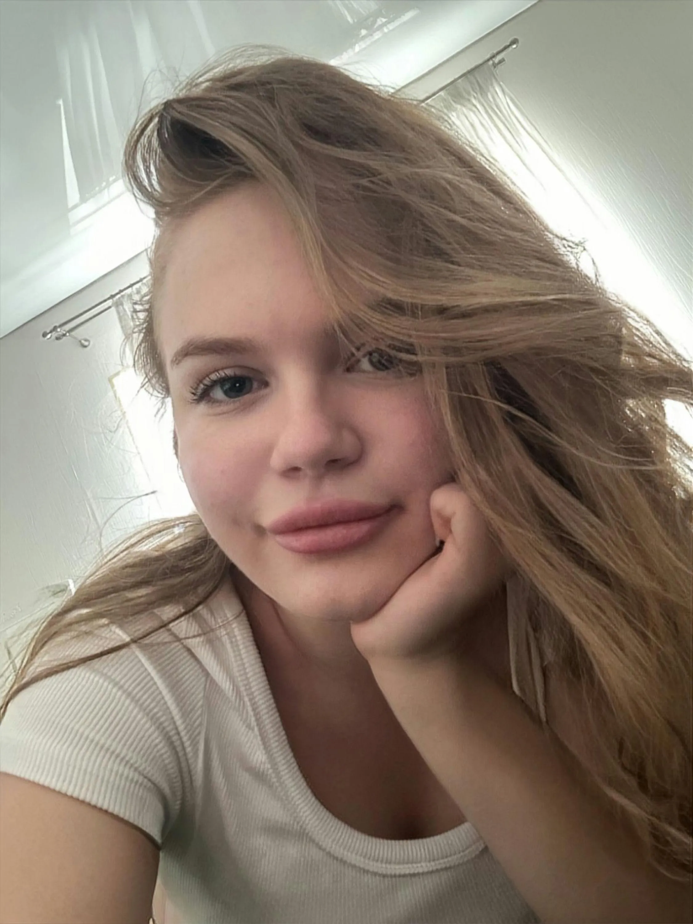 This sweet smile hides a multitude of naughty thoughts