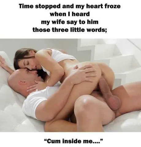 Those are my FAVORITE words to hear her tell other men!!!