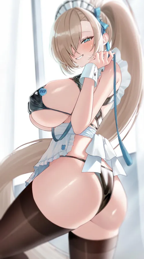 Asuna in maid bikini (メラリン / meraring)