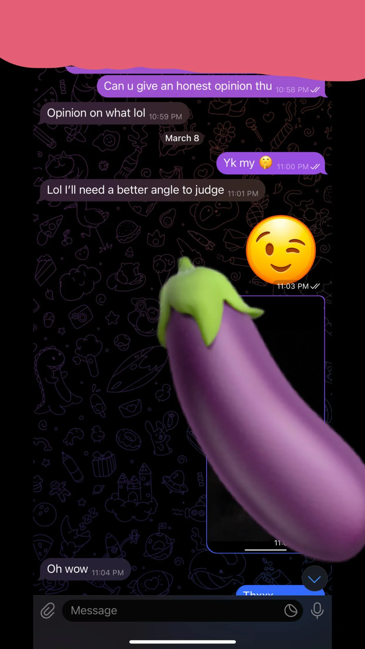 Dm/com. for test/to get cucked