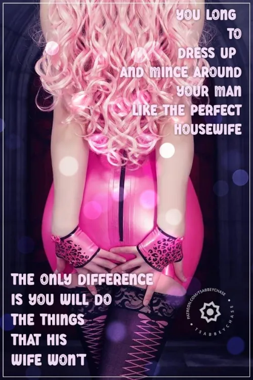 Don't even try and deny it sissy gurl