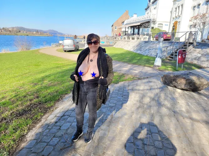 En route pour aller prendre un verre 🥰