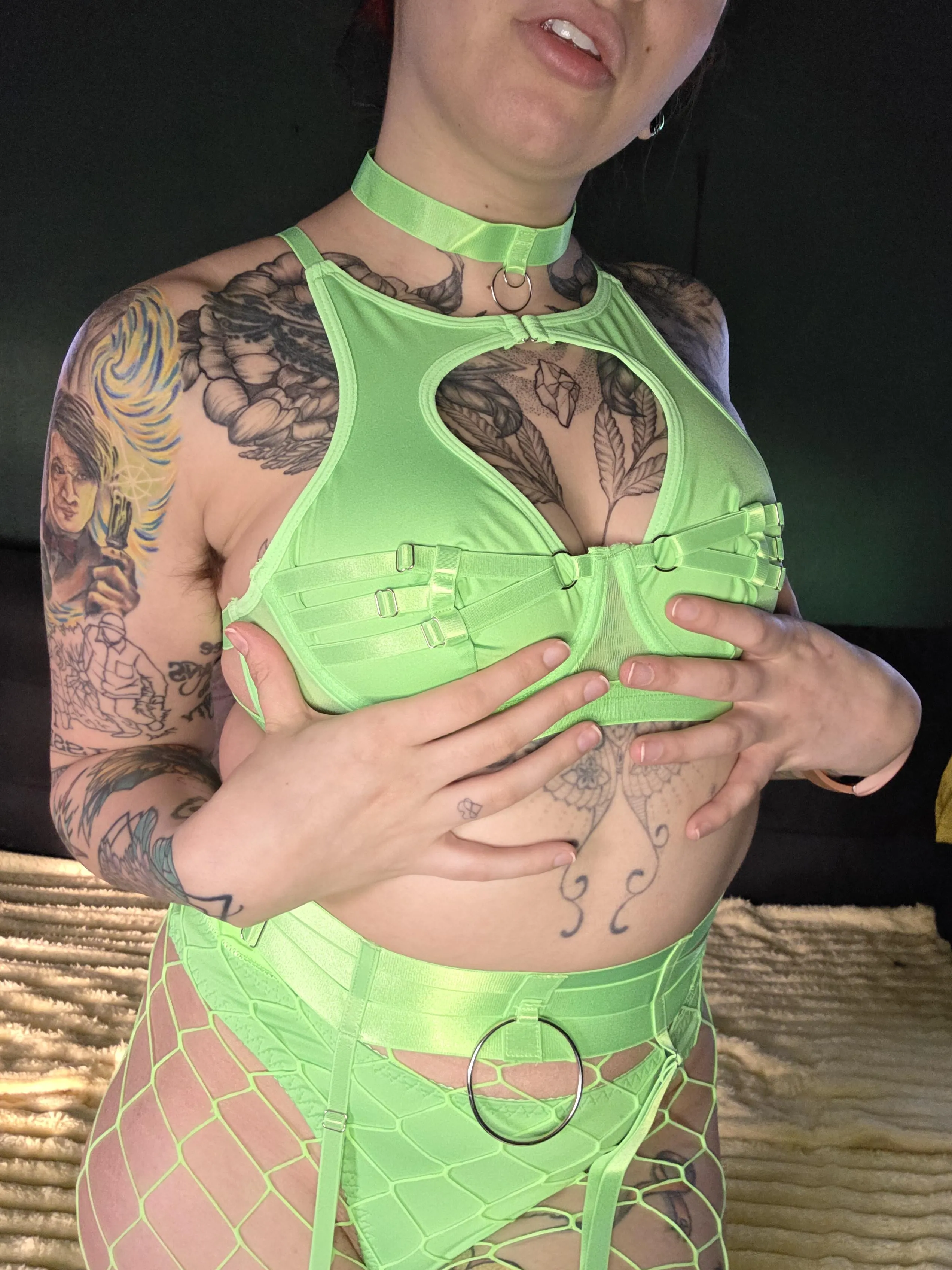 Feeling a little green today! :p