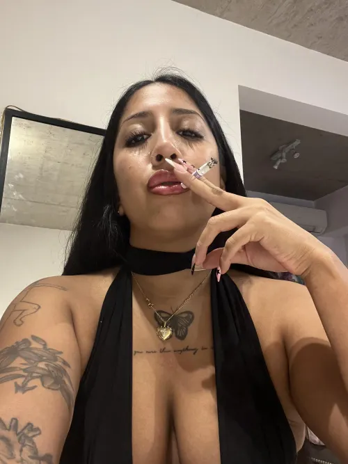 i love making smoking content