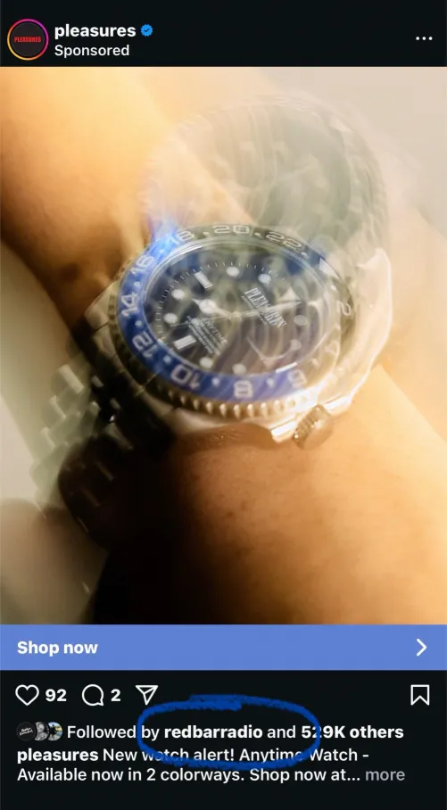 Mike is checking out a new rock