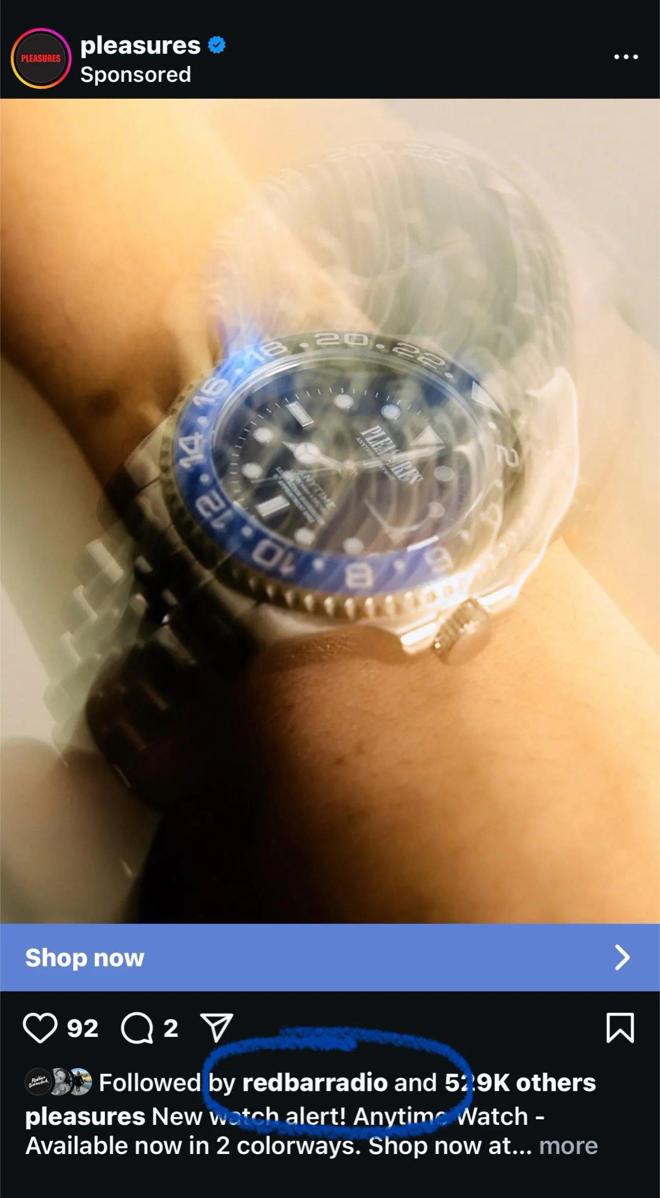 Mike is checking out a new rock