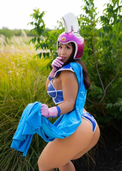 @Mishamai as Ox Princess Chi Chi (Dragon Ball)
