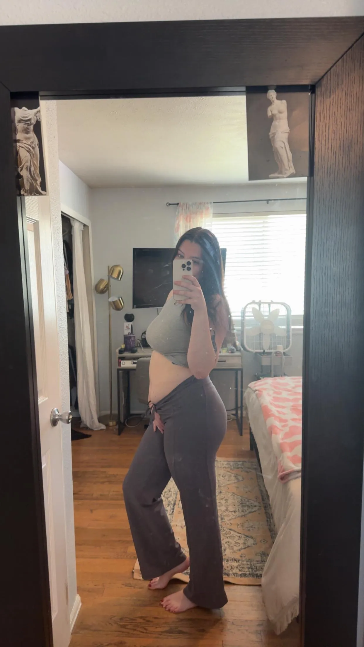 My belly is so gassy and tight ;))