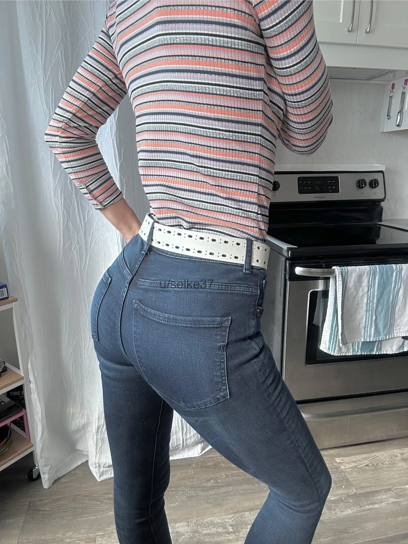 my favorite indigo jeans