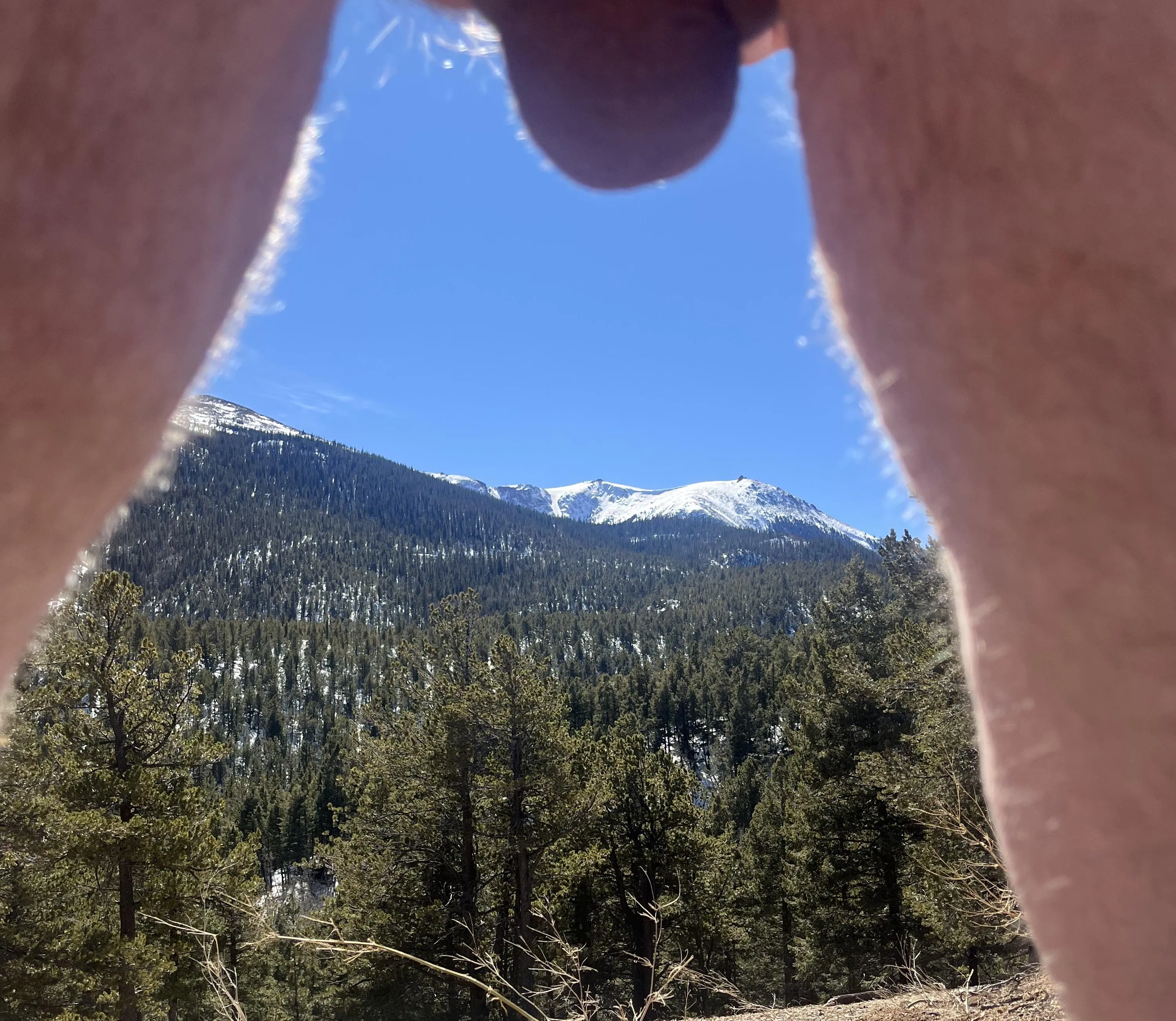 Pikes Peak today sadly got to the 13 mile marker but it’s breathtaking!