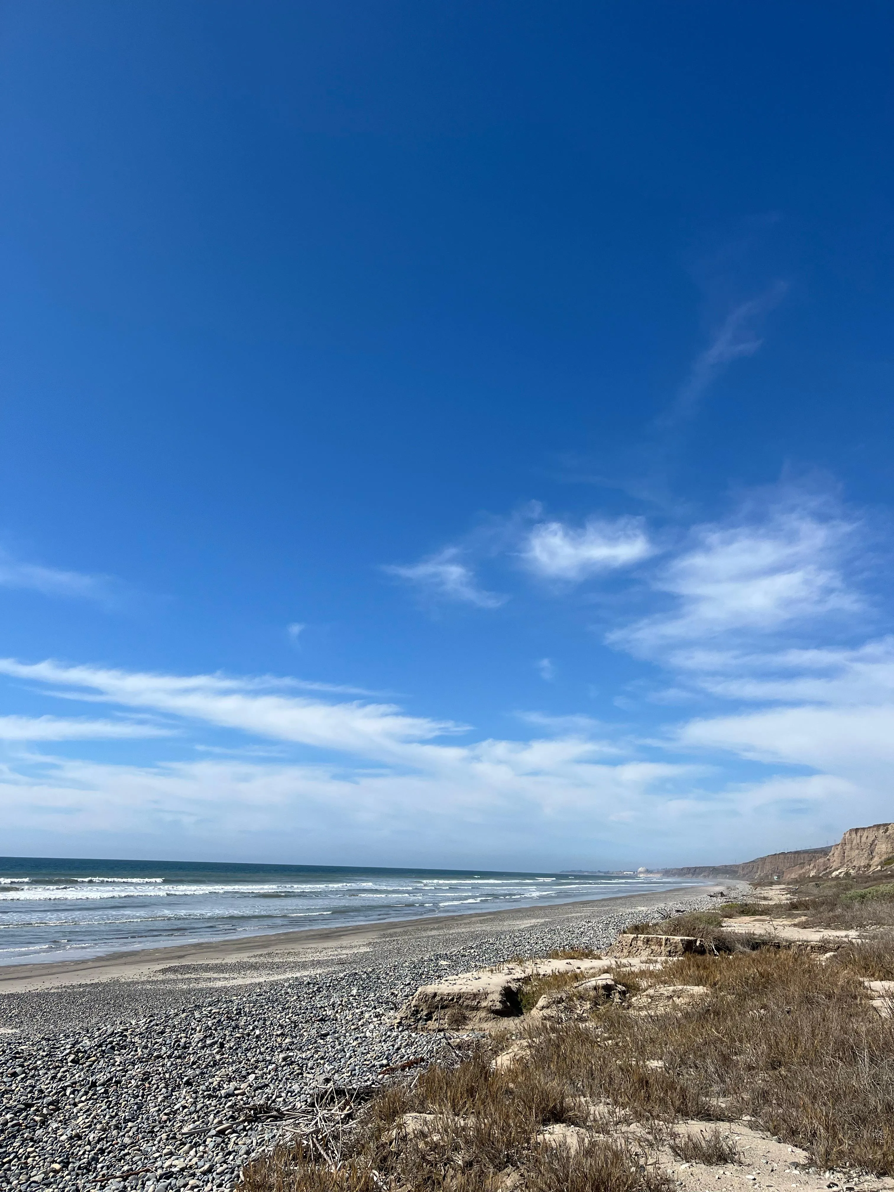 Sunny and a clear sky