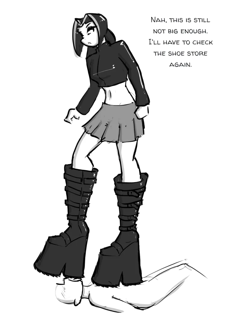 The other way to solve the size problem.