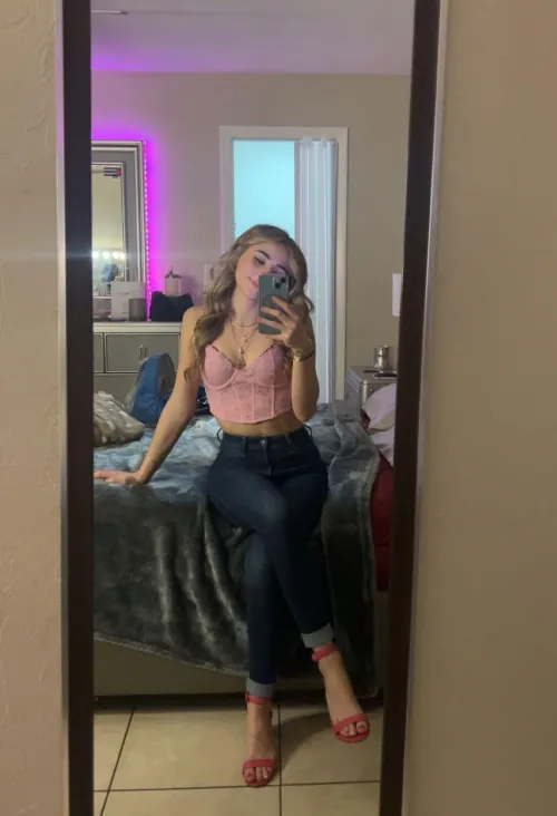 the perfect jeans for my top