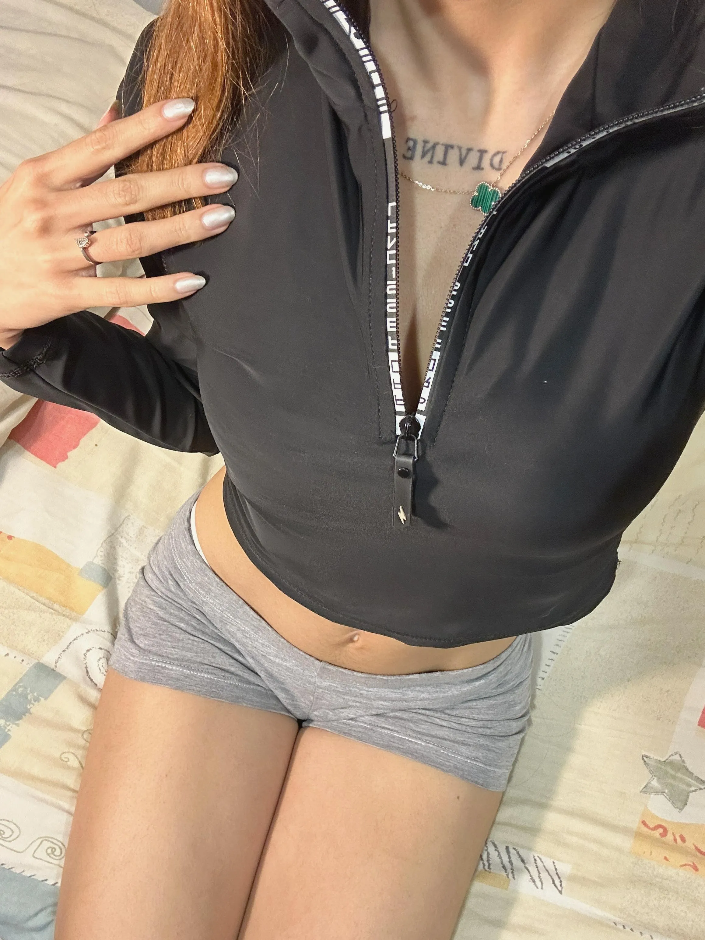 This girl is ready for anything