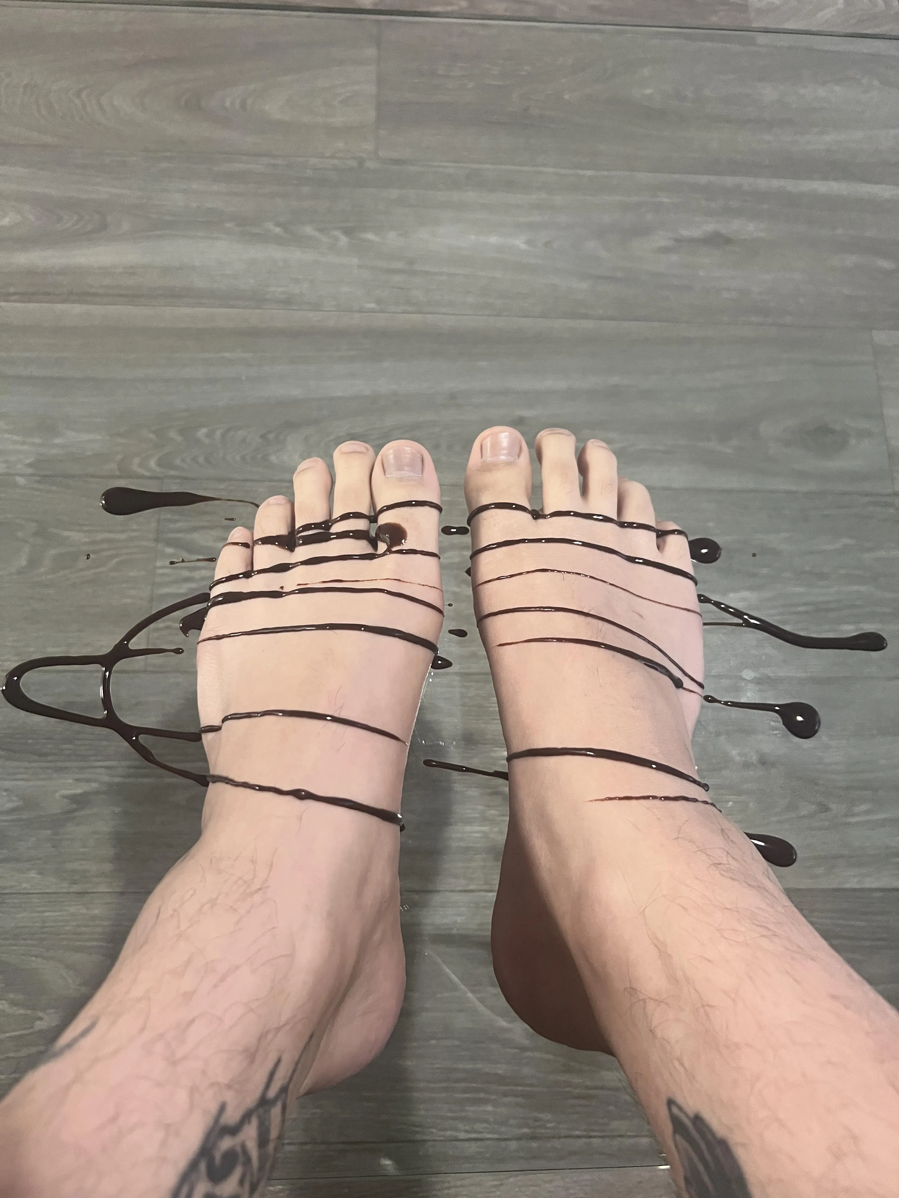 Would you lick the chocolate off?