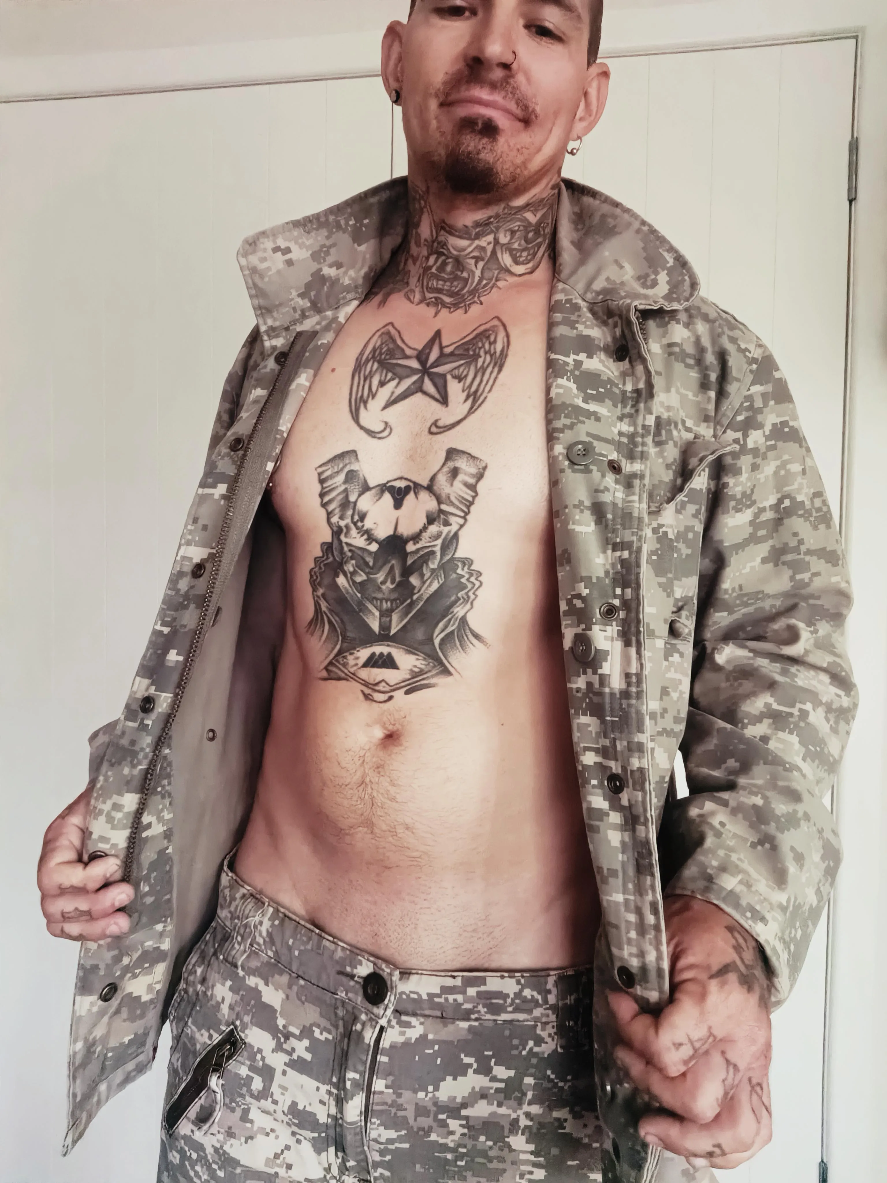 You like a man in uniform?