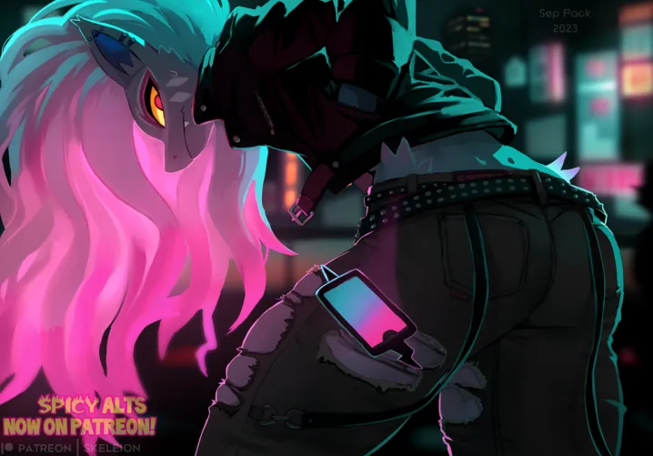 Zoroark in 2077 (skeleion)