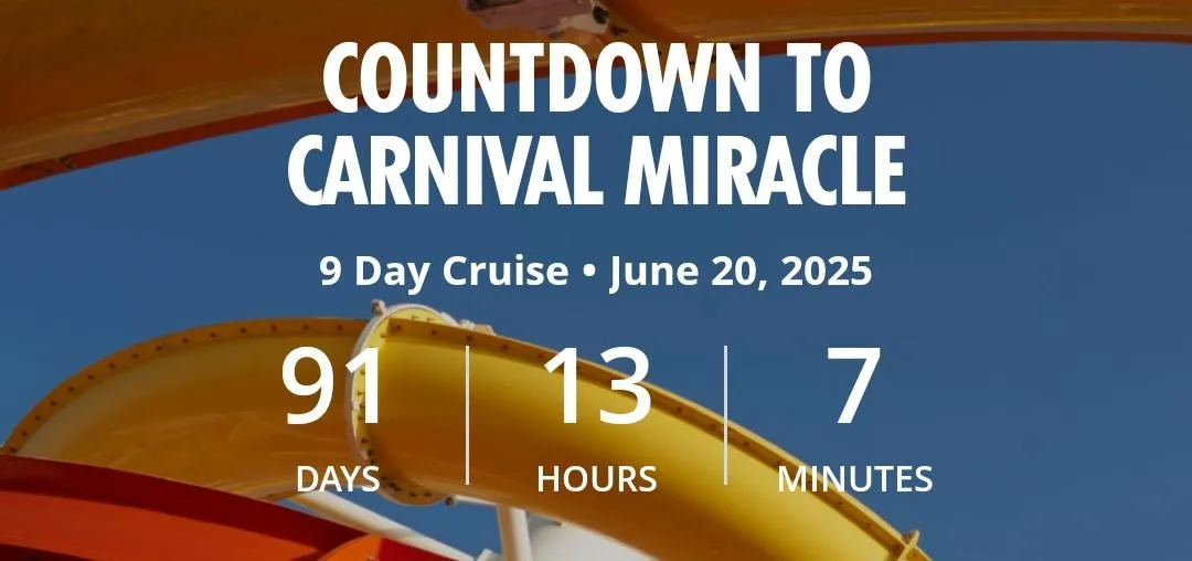 Carnival miracle 6/20-6/29 M4F/M4MF