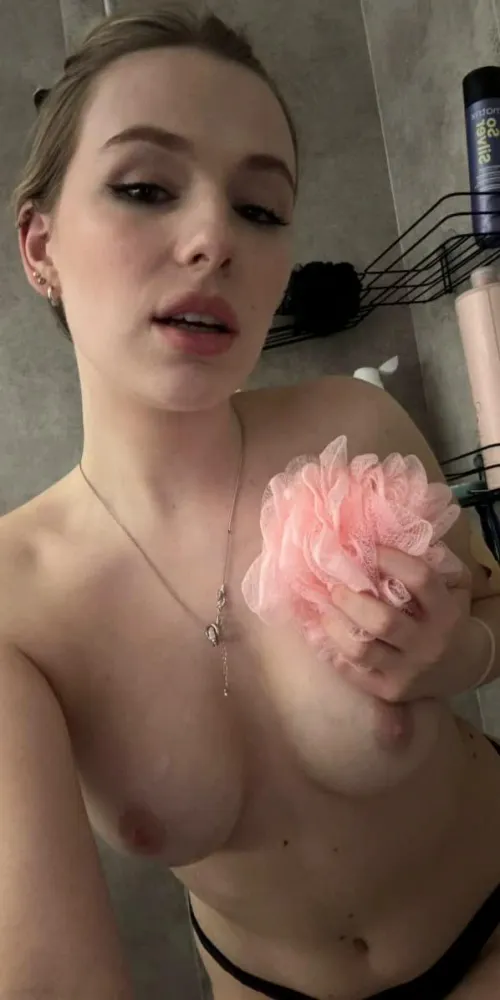 Making sure Im soap up properly