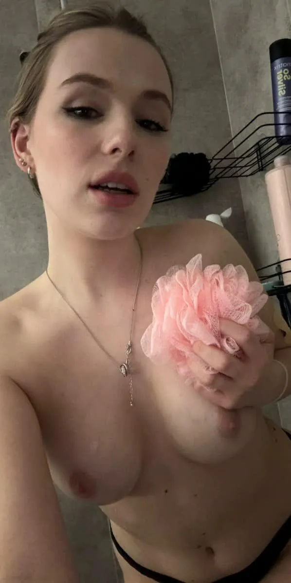 Making sure Im soap up properly