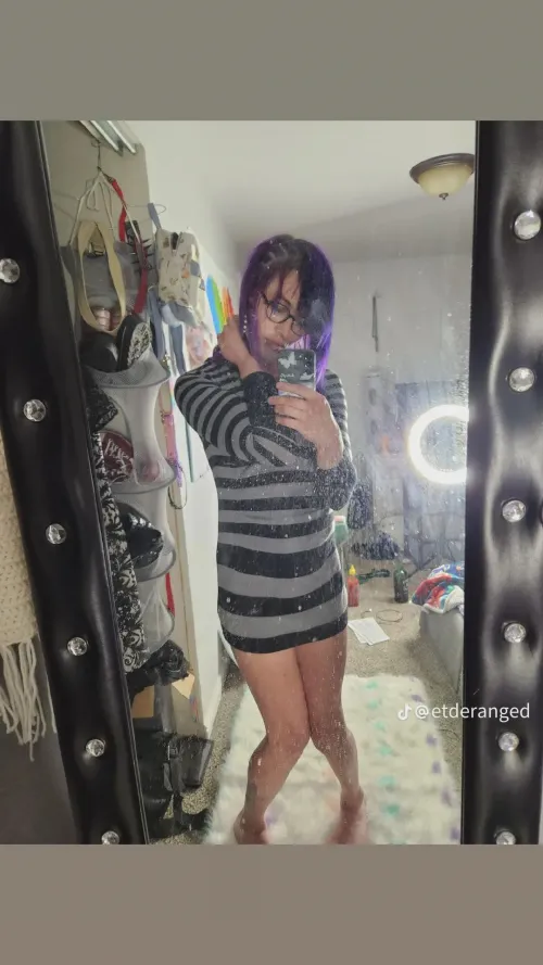 Purple, party, play w/tgirl