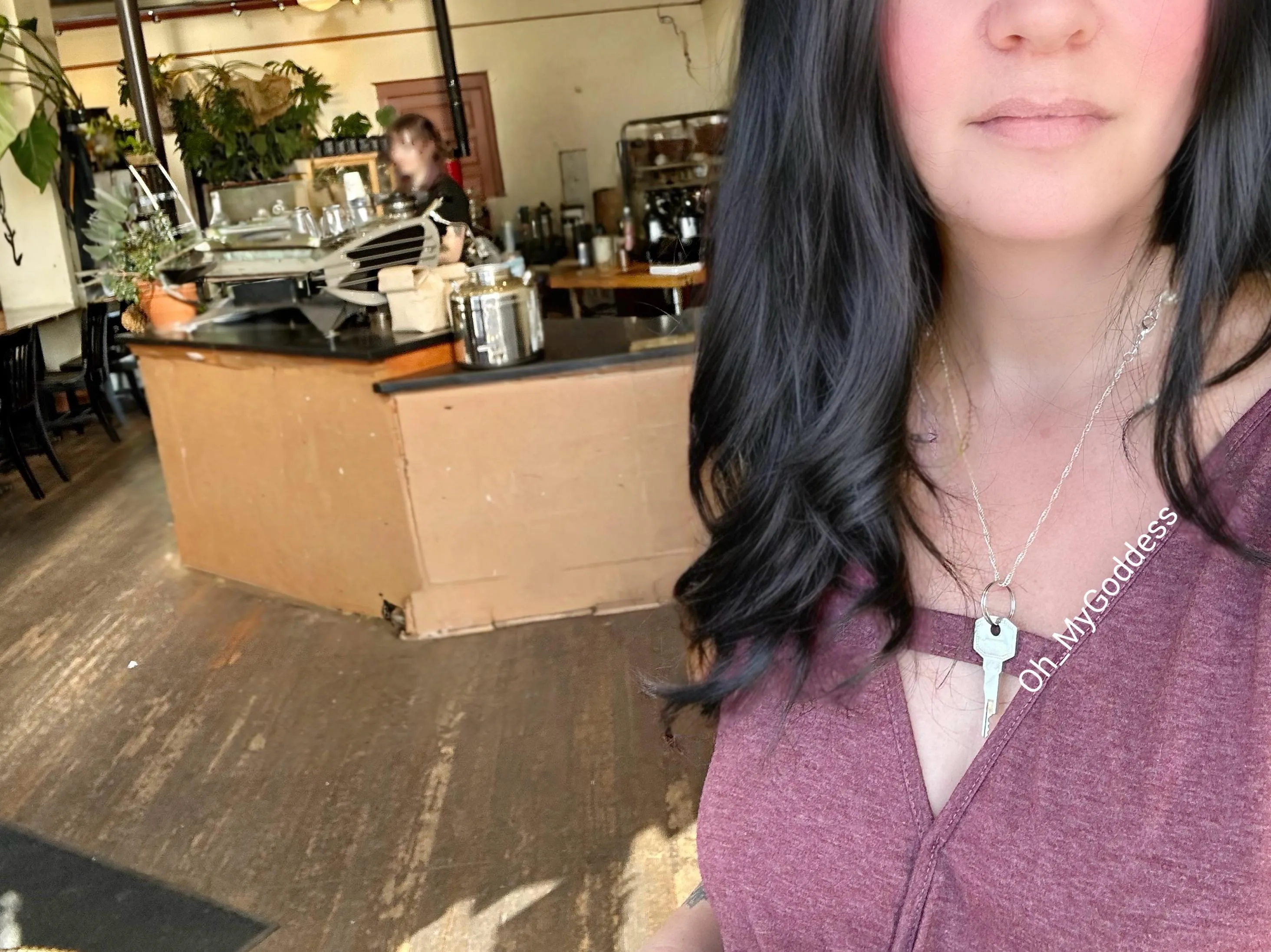 Sometimes I just go ahead and wear a key on a first date and see what happens