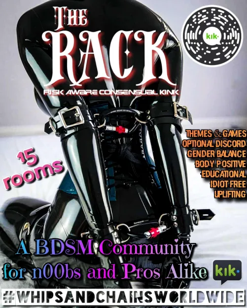 ⛓️The RACK BDSM Chat Group⛓️ Search #whipsandchainsworldwide on public groups!