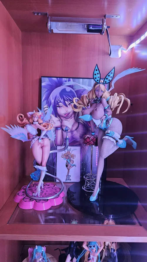 The size difference between my two Kirara is absolutely ridiculous