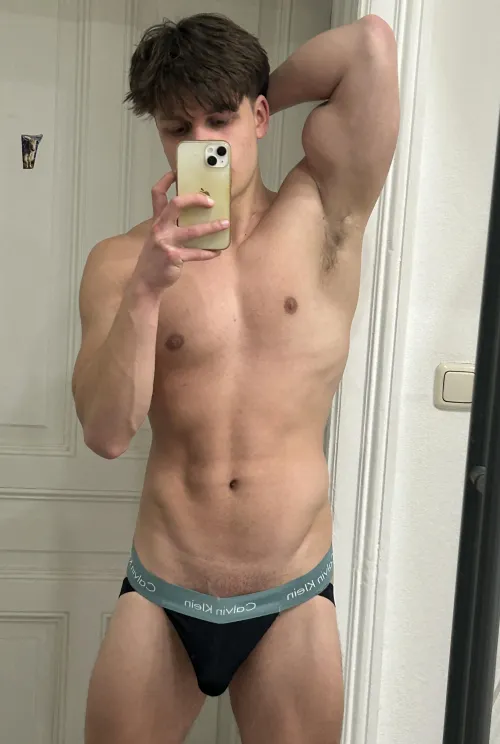 (20)Would you take my jock off?