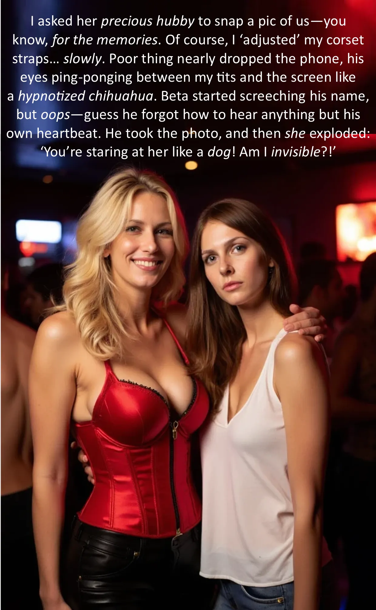 Bitch, you’ve been invisible since 2012😘