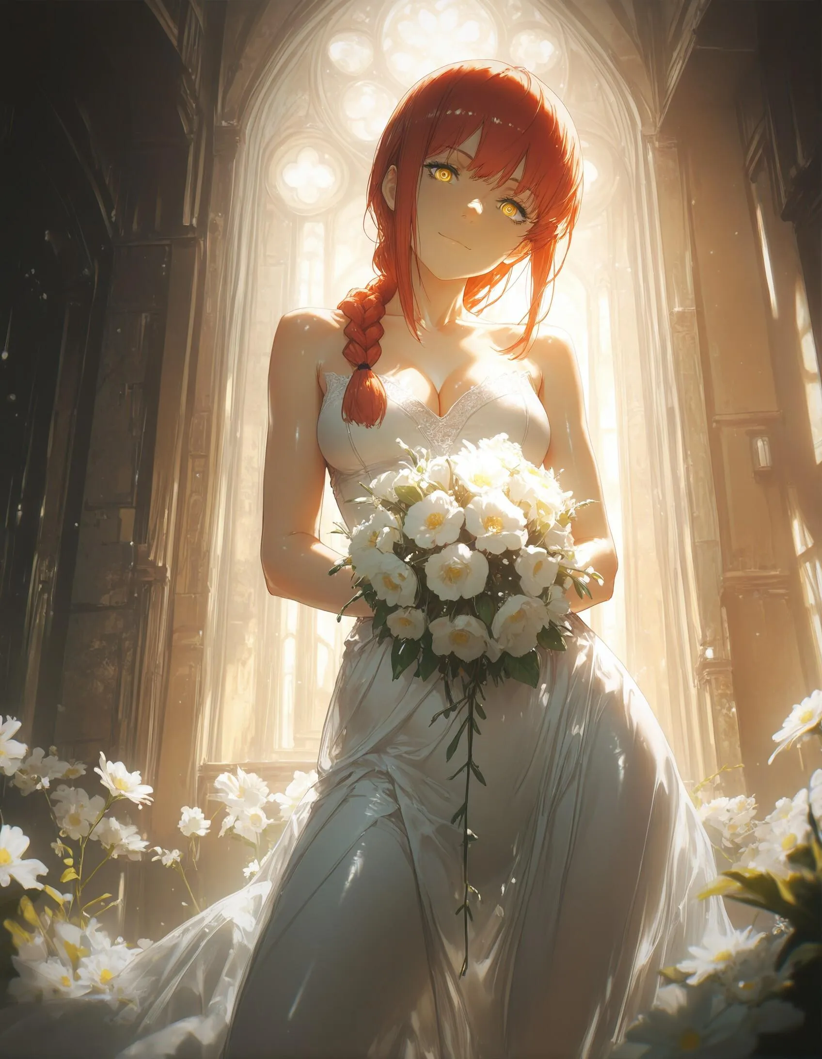 Bridal Makima (Yodayo AI)