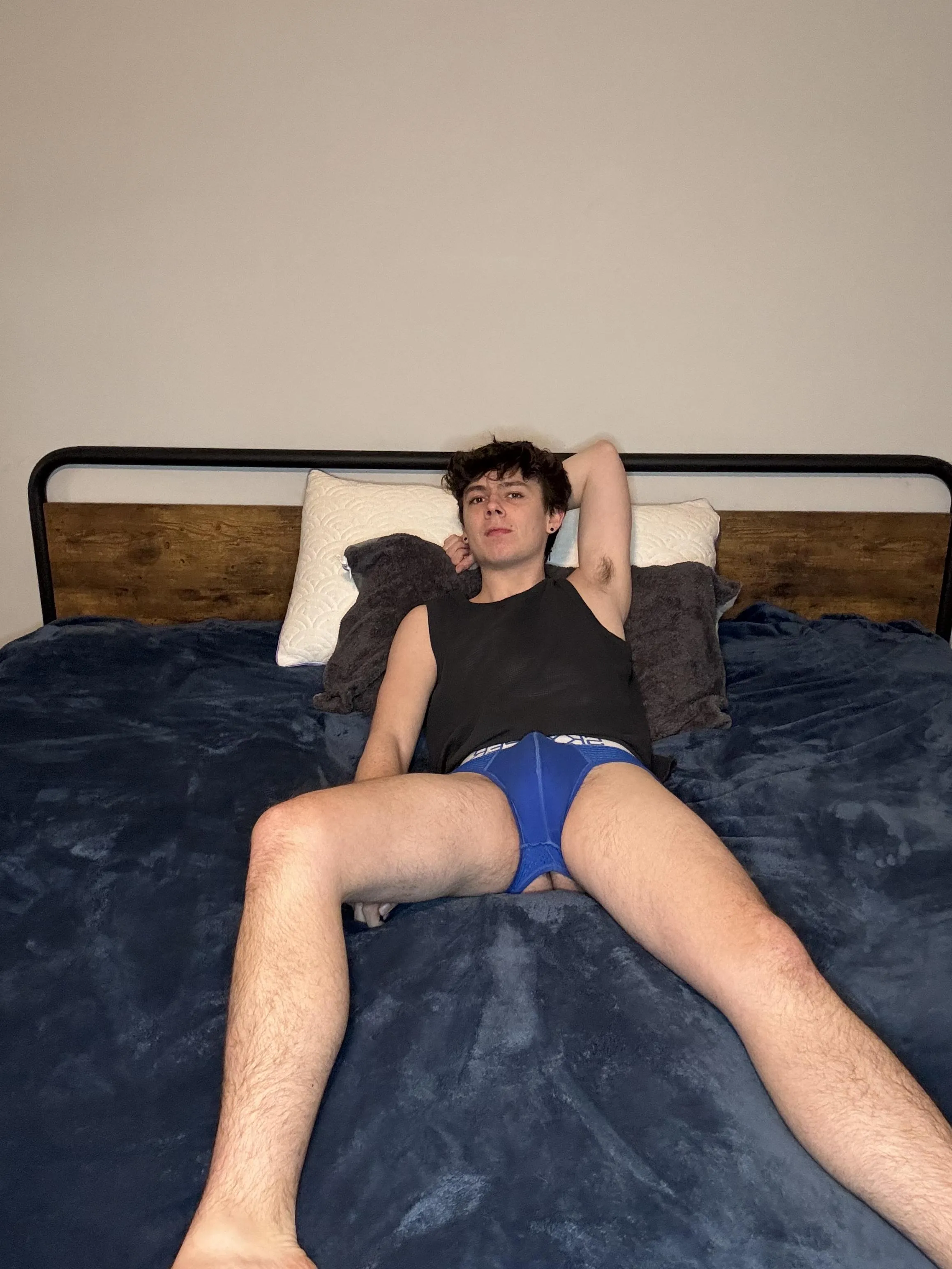 Come get in bed with me.