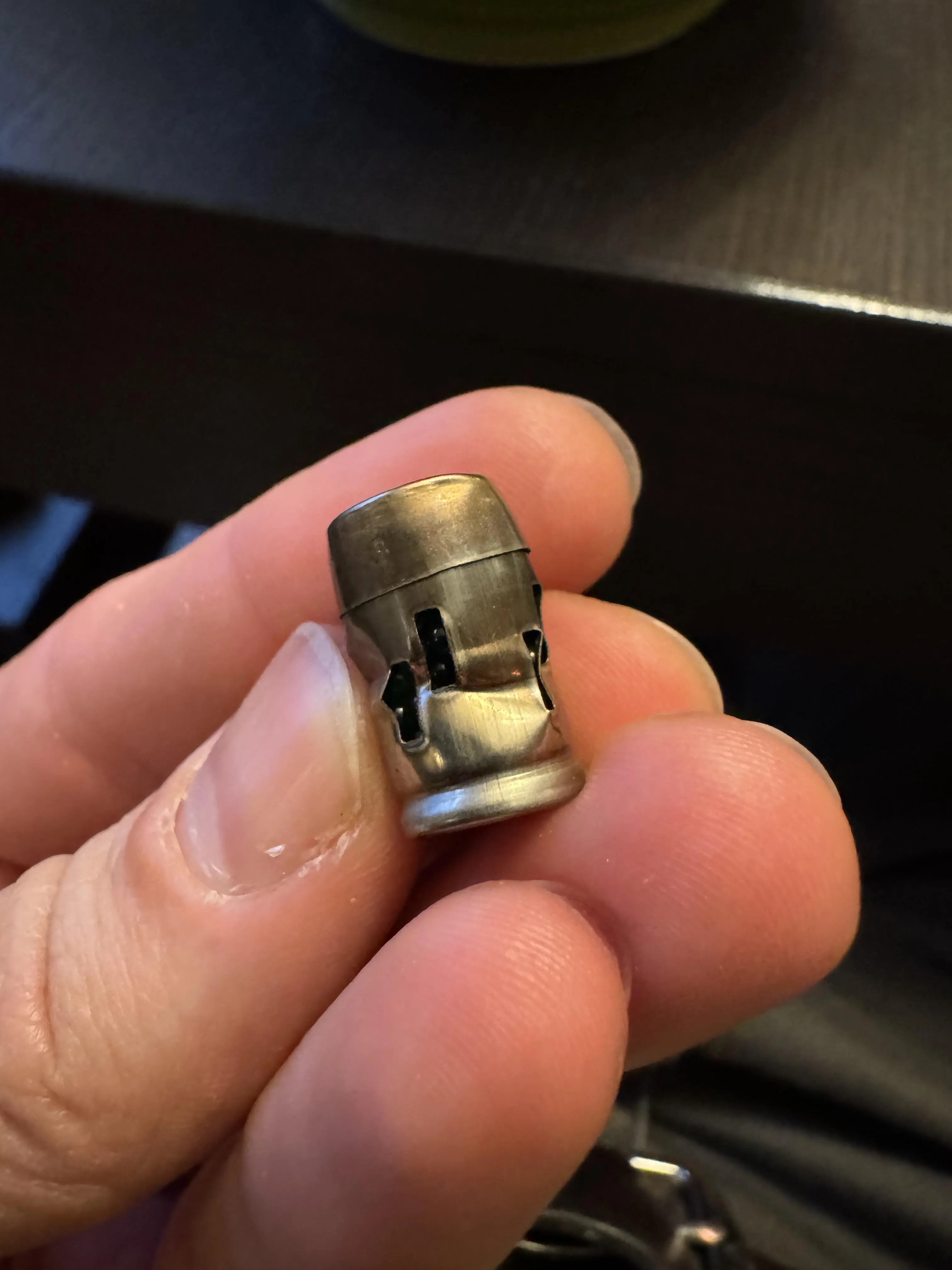 Destroyed T.H.C. core trying to change media