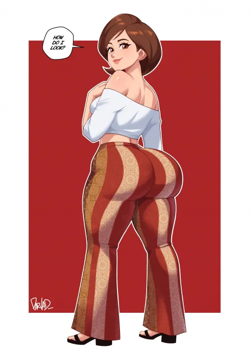 Flare Pants Helen Parr (Parvad)