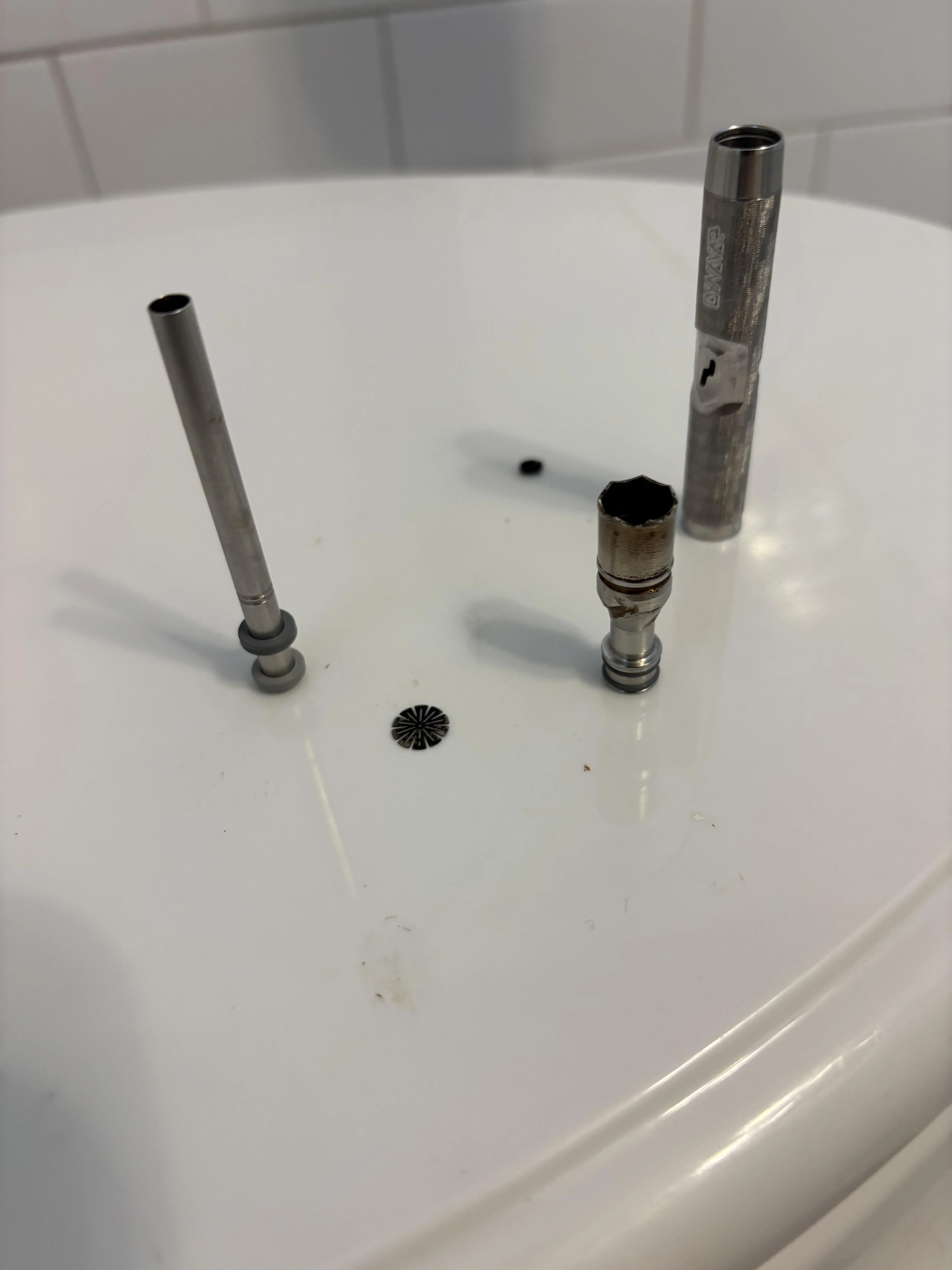 how do i reassemble this into half bowl the video is making no sense i was just trying to clean it