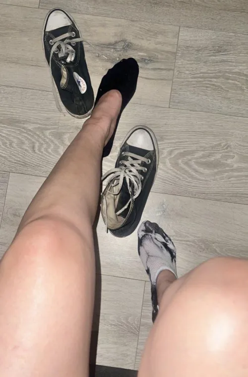 the best socks are when they are sweaty right? [f]