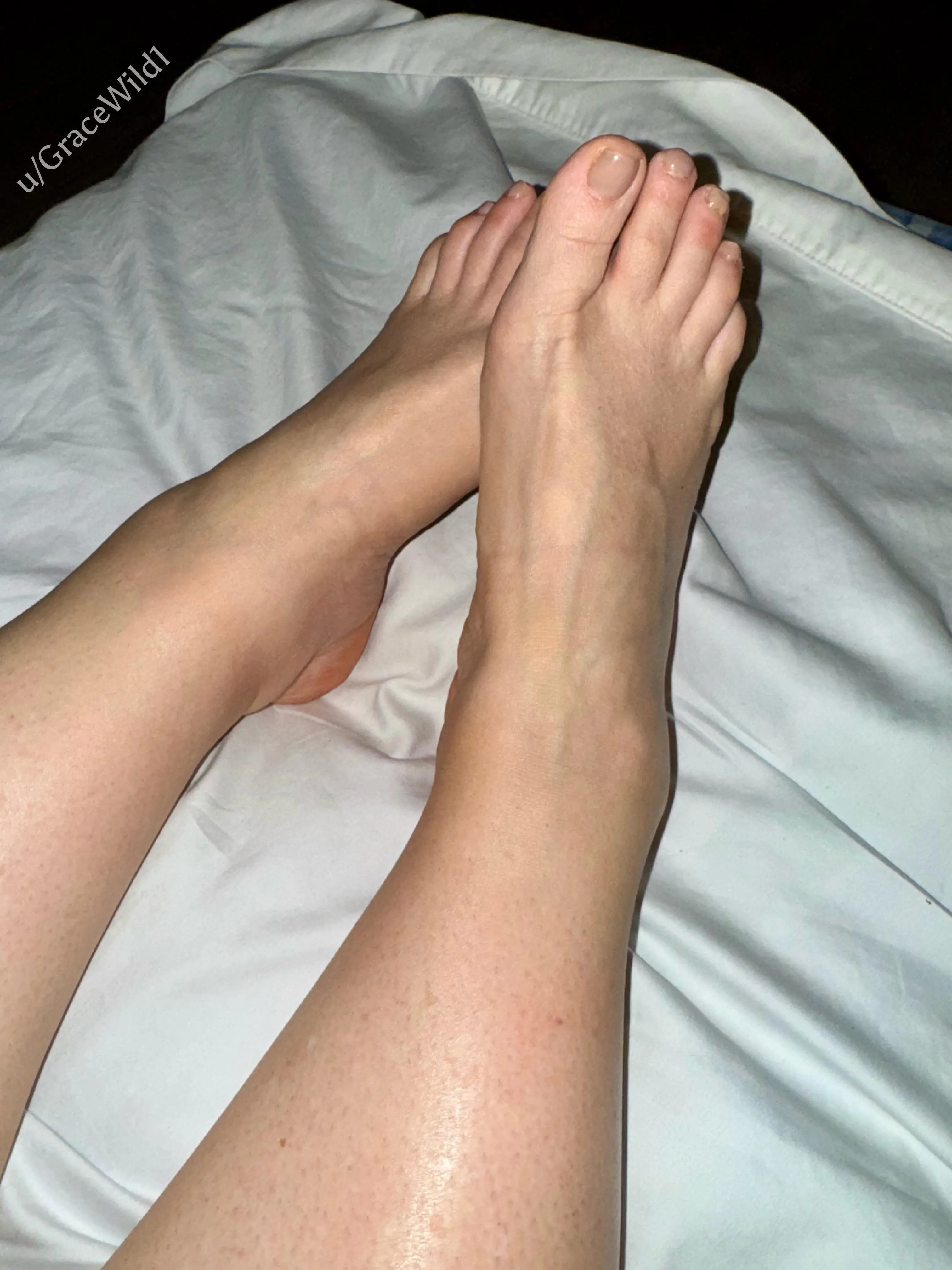 Went for a light pink polish here at the salon…