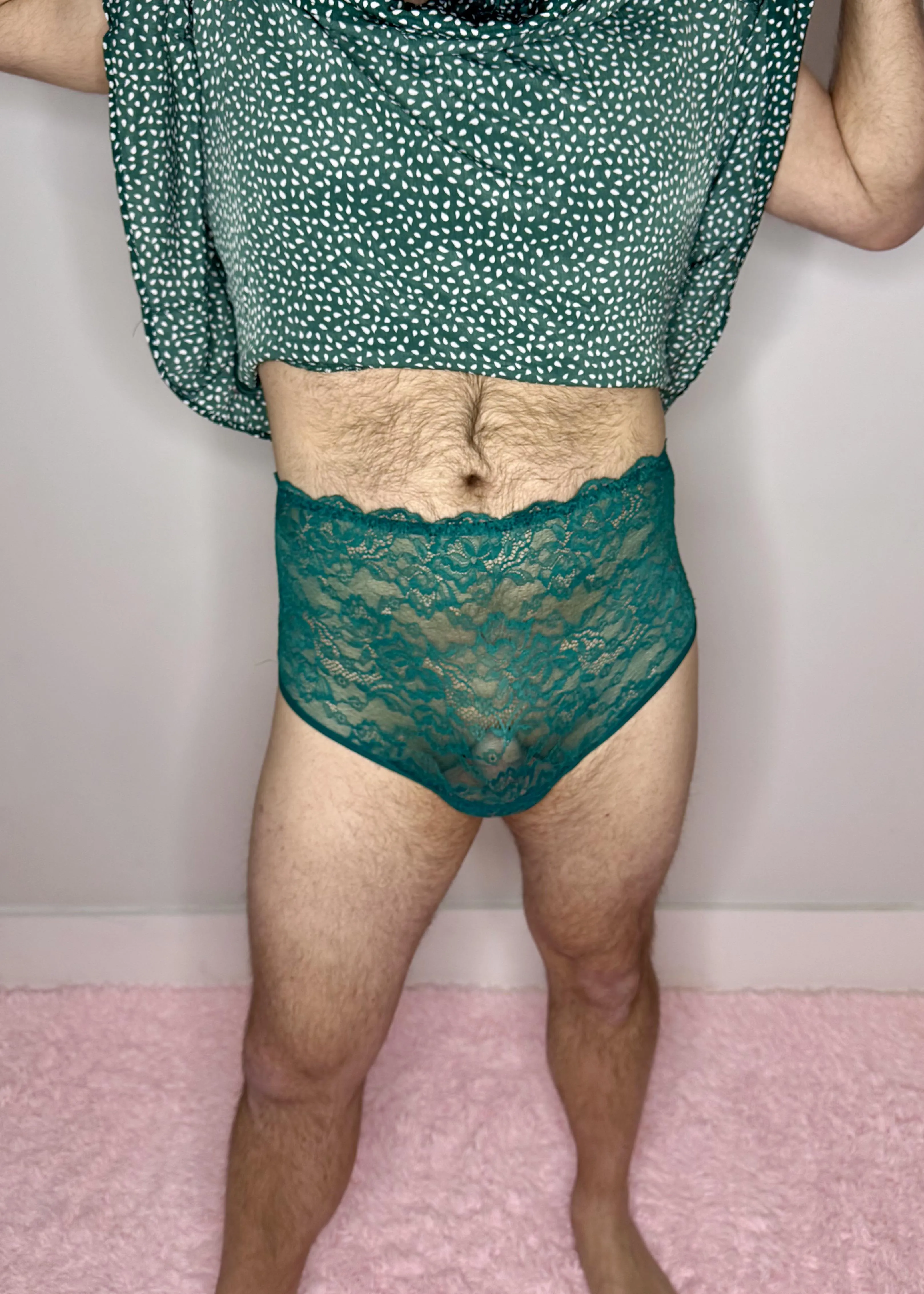 When someone says they like to see men wearing panties and I’m in the room…