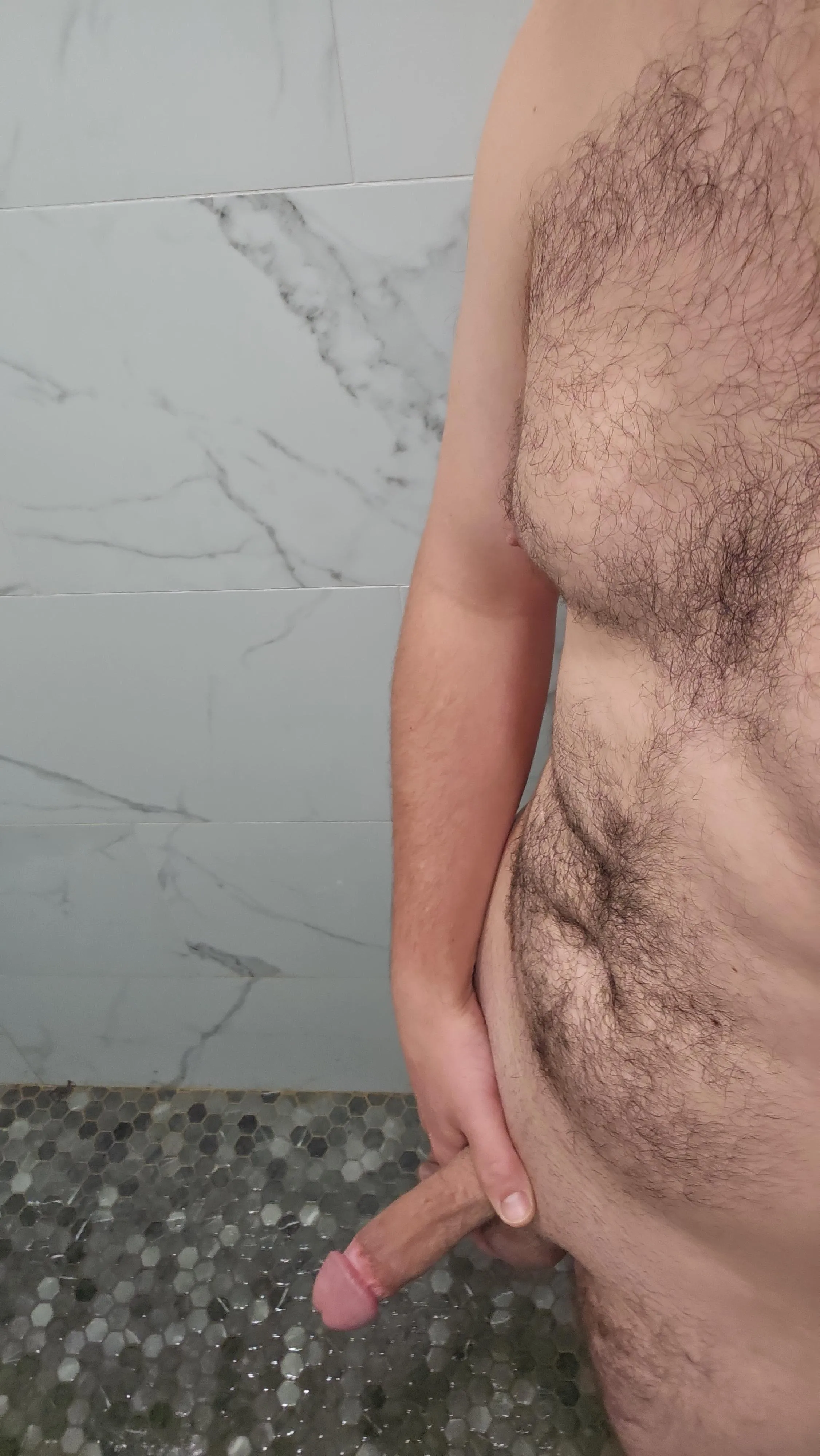 28 m4f about to shower... I need someone here down on their knees