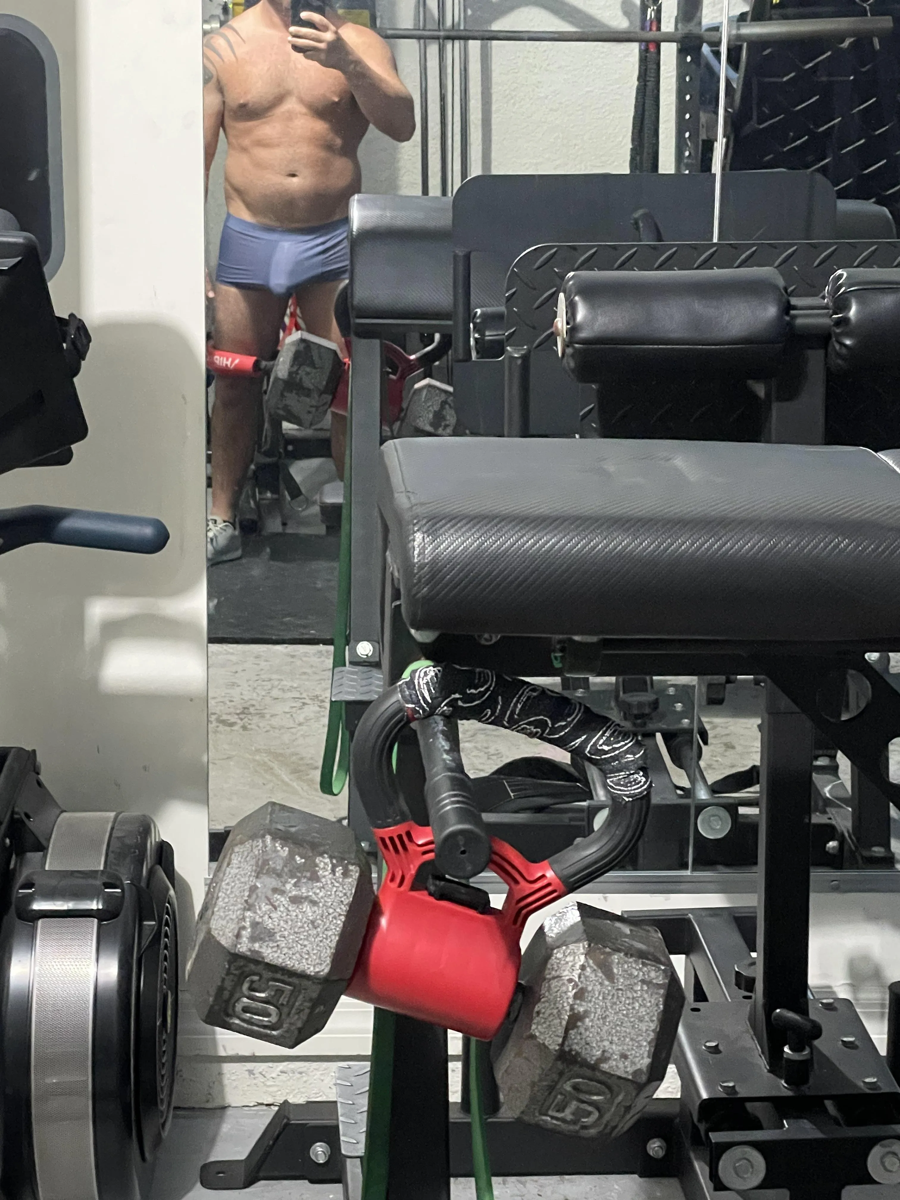 Don’t forget to warm up