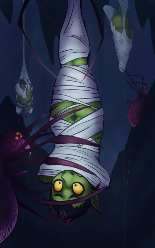 Goblins = Cave Spider Incubators