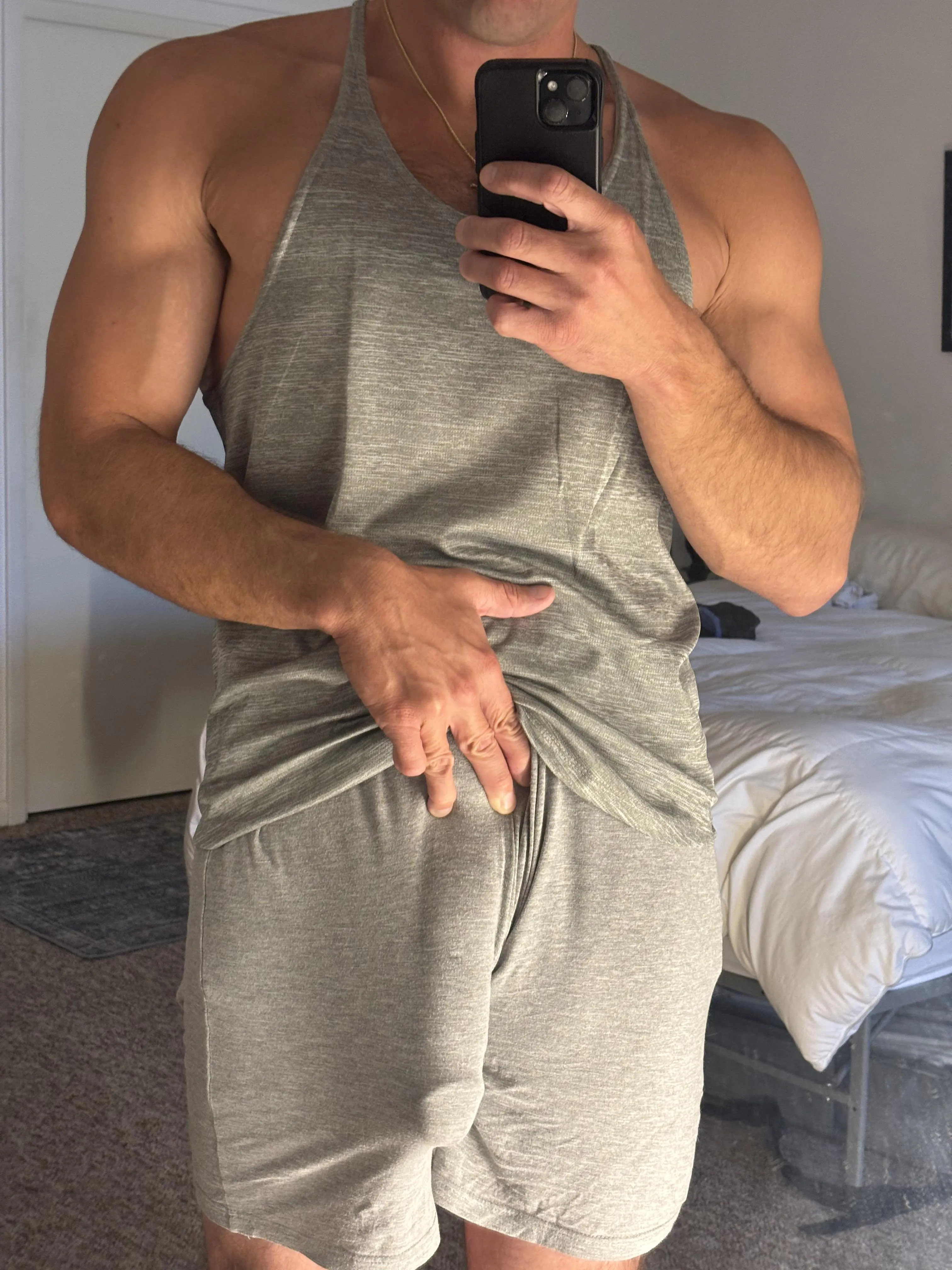 Grey shorts ftw