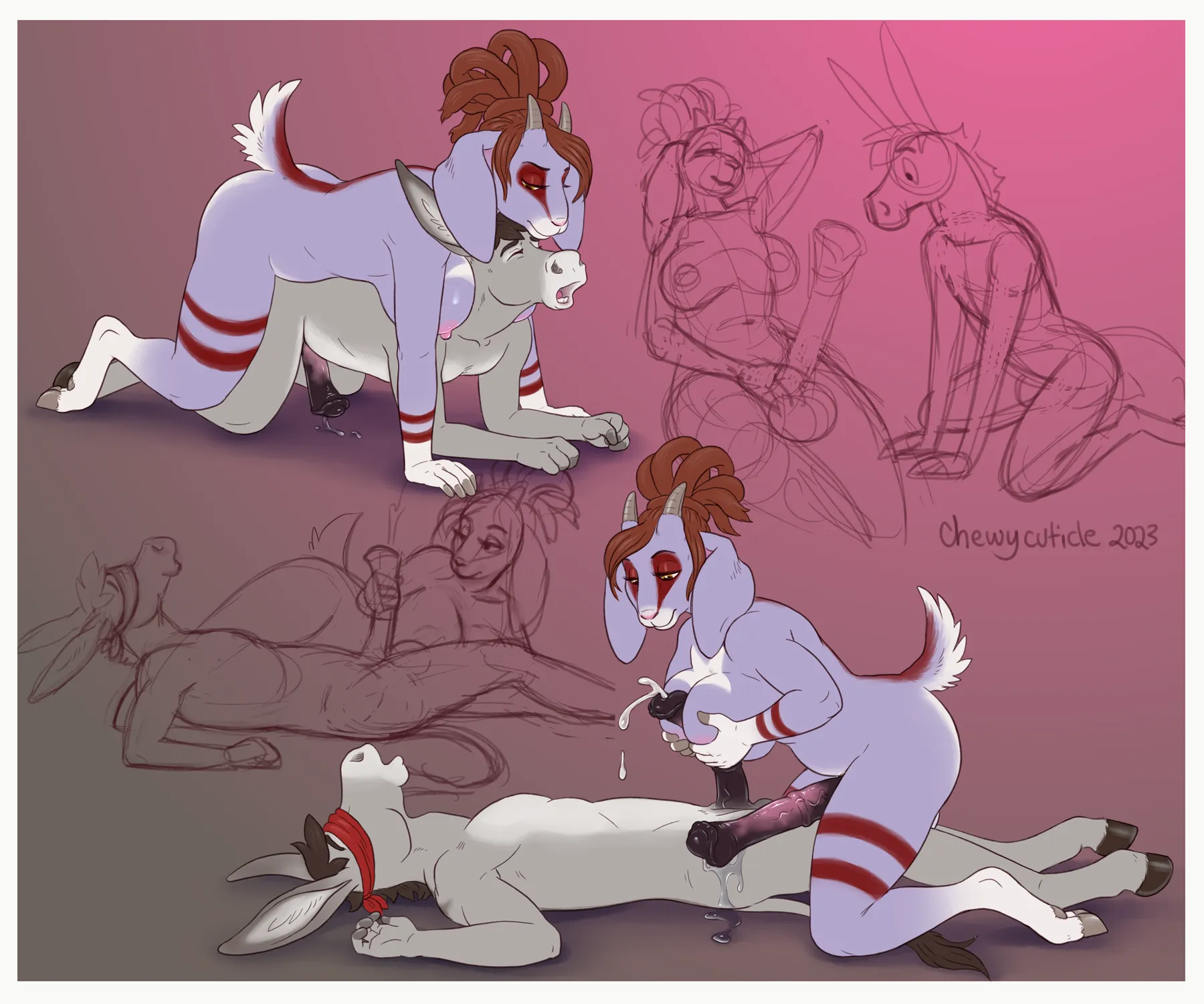 happy couple (chewycuticle)