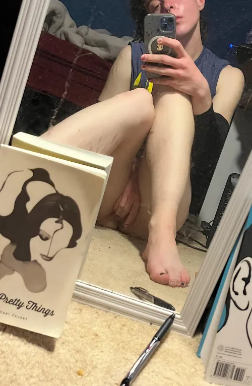 It would be so easy to just grab me and shove it in…