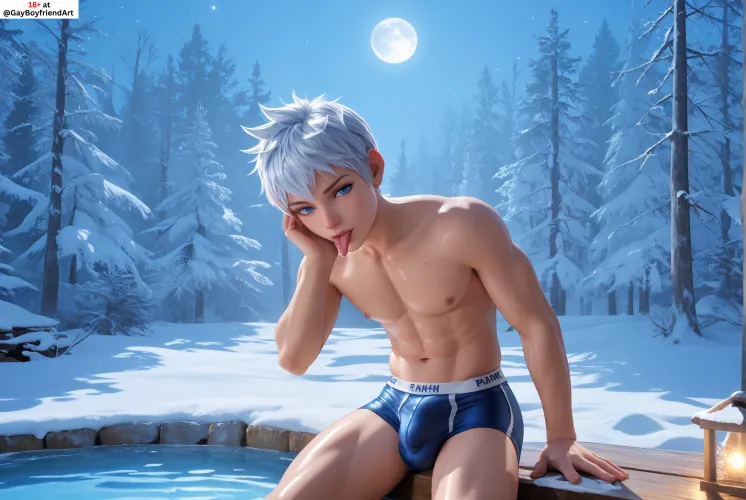 Jack Frost: Let's get in the hot tub and fuck, I'm freezing!