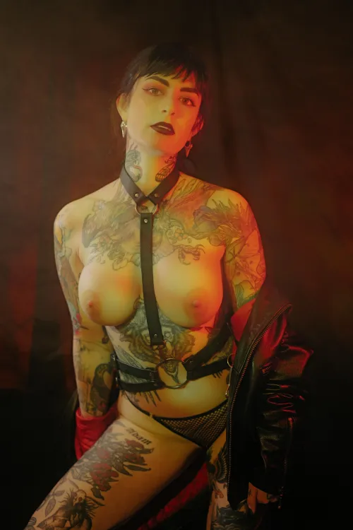 ⛓️leather and steel⛓️