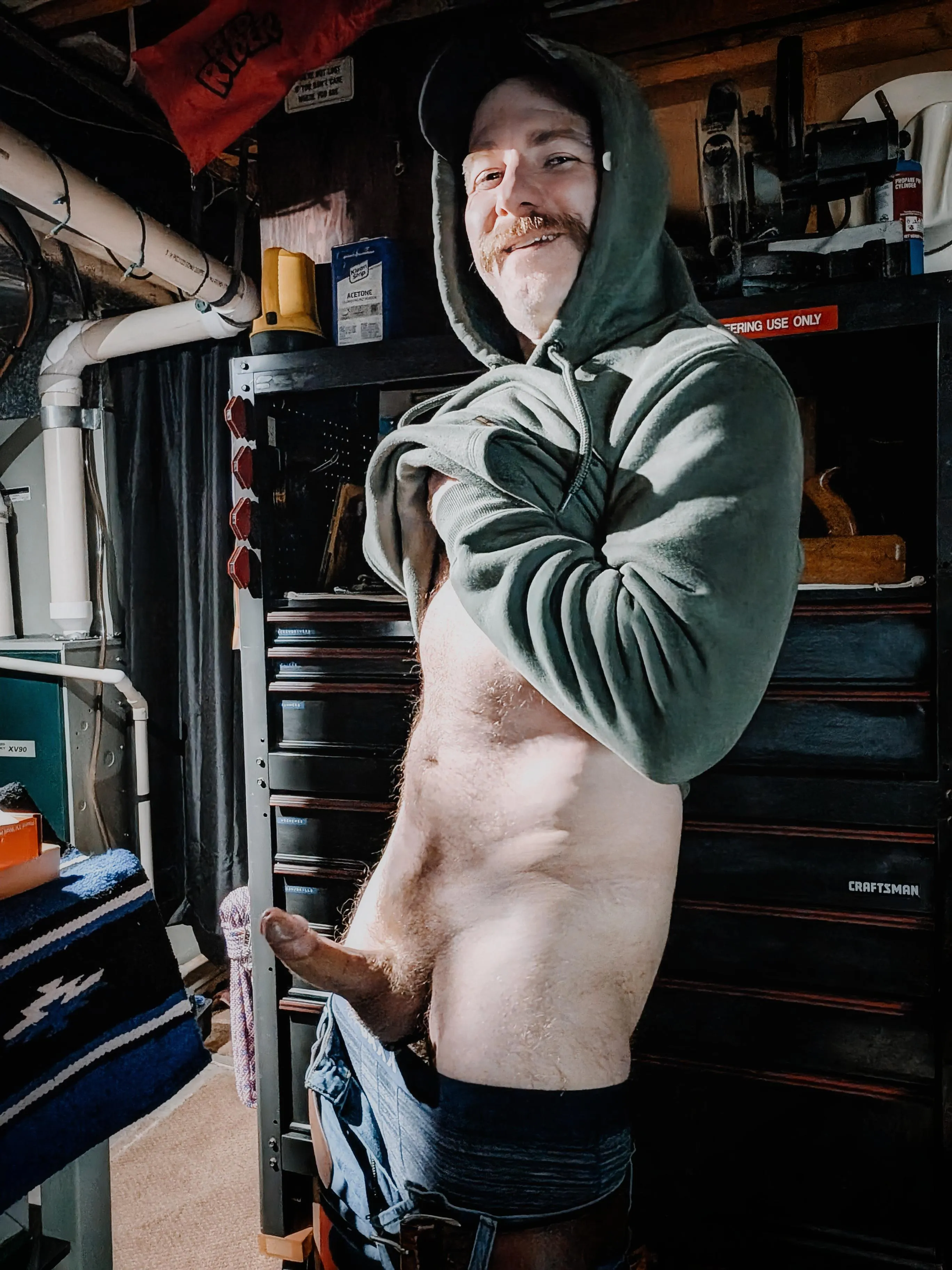 Let me tickle you with my mustache