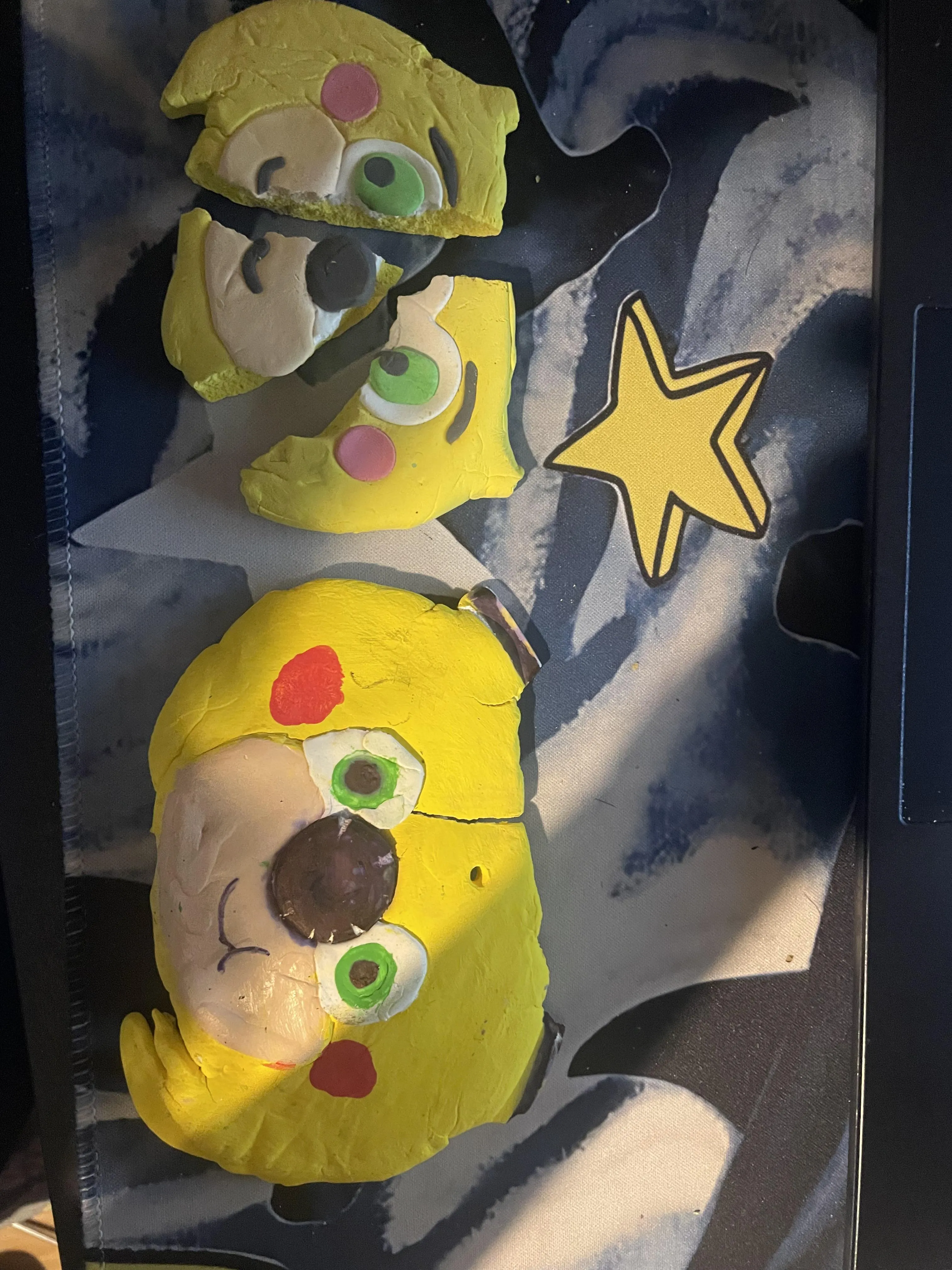 Medallion are breaking.