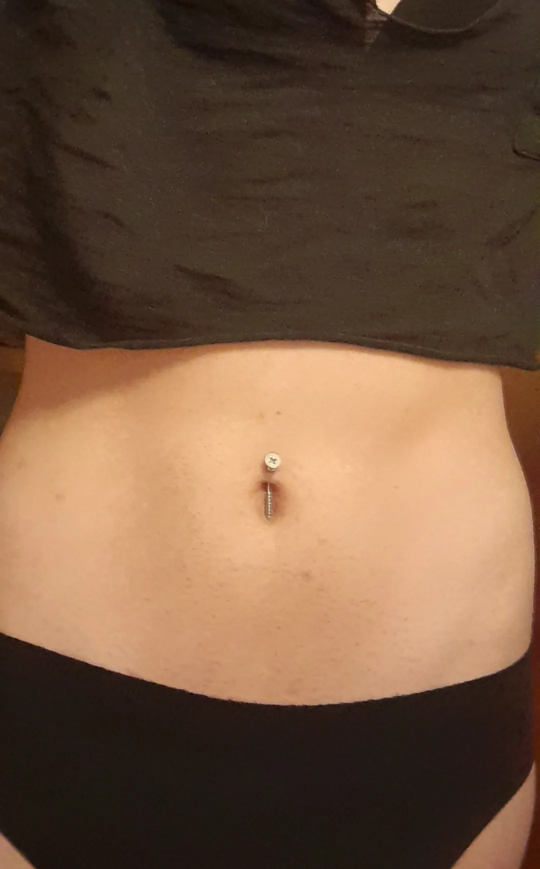 My Most Exotic Belly Button piercing