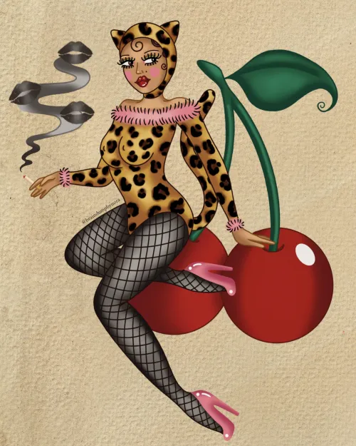 naughty kitten by me